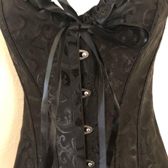 COPY - Women’s Corset/Bustier with G string Silk. - Picture 2 of 9